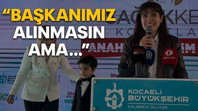 “Başkanımız alınmasın ama…”